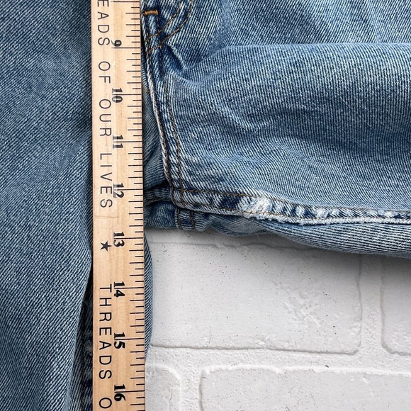 Levis 560 Jeans Women 16Regular Medium Loose Fit Straight Leg Bat Wing Cotton - Picture 11 of 14